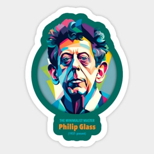 Philip Glass WPAP Sticker